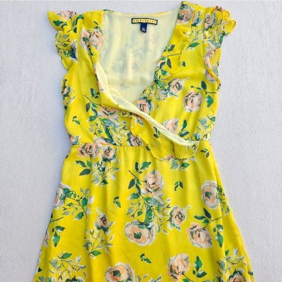 Aeropostale Prince and Fox Ruffled Floral Dress - Picture 6 of 12